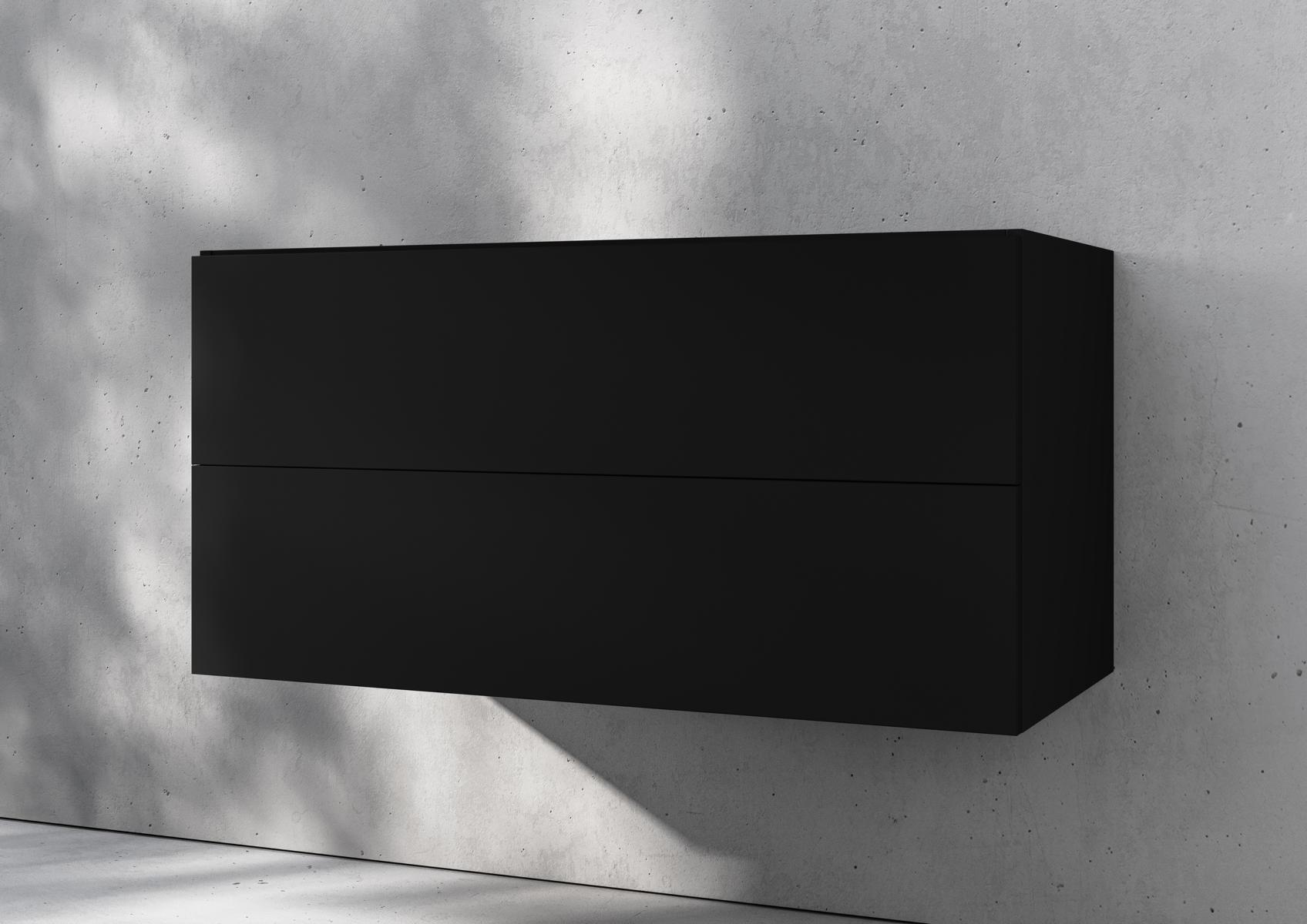 Schwarz Matt Lack (Anti-Finger-Print)