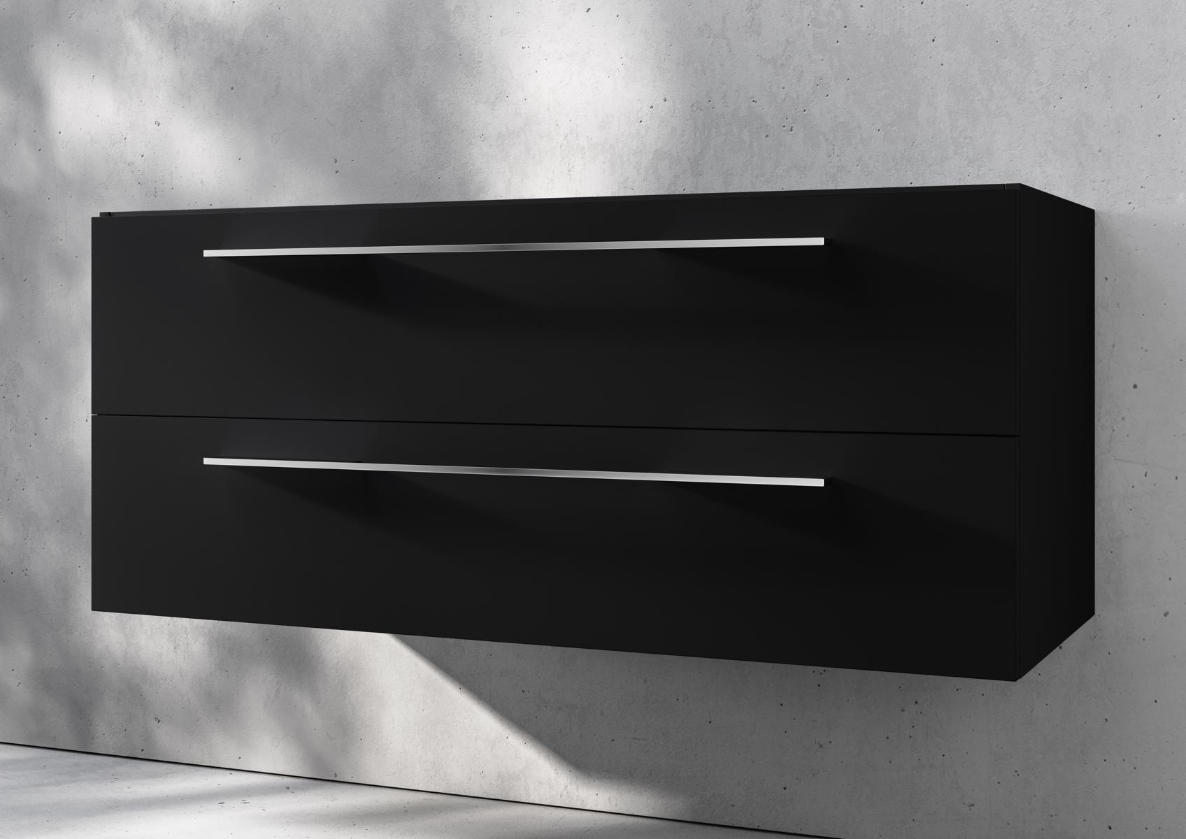 Schwarz Matt Lack (Anti-Finger-Print)