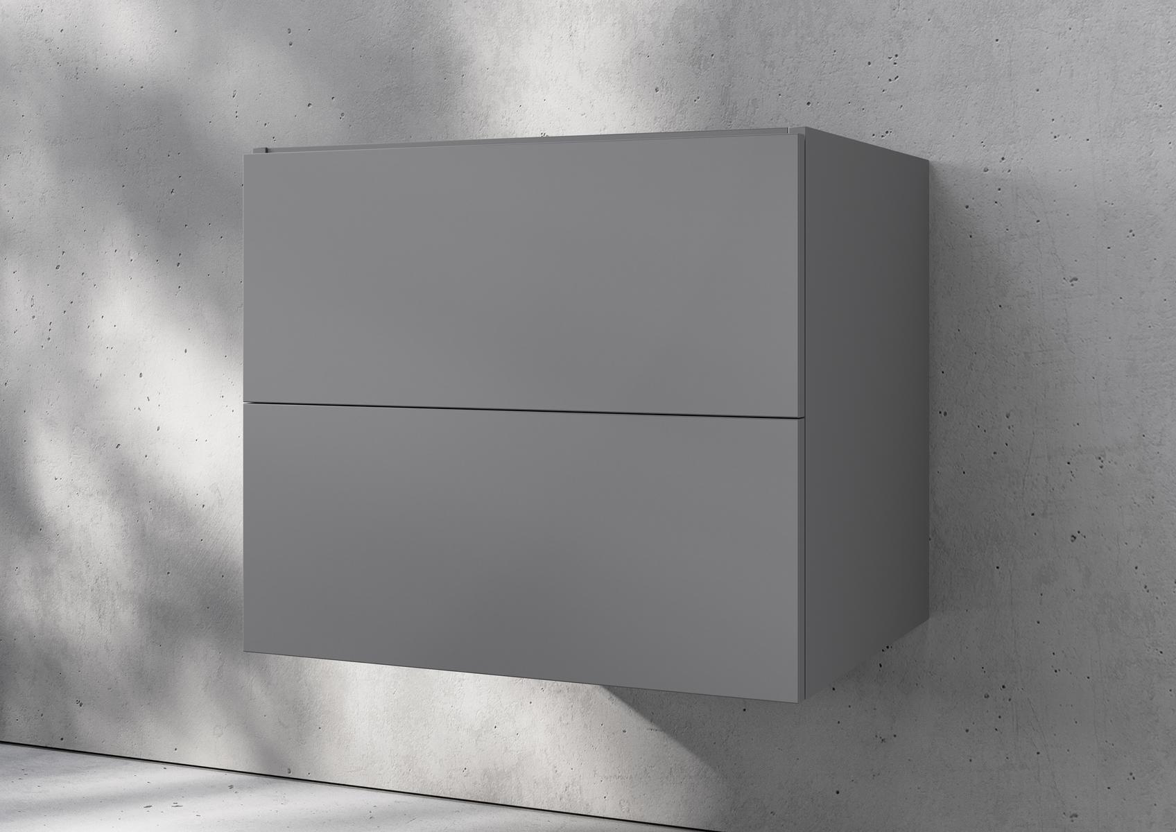 Grau Matt Lack (Anti-Finger-Print)