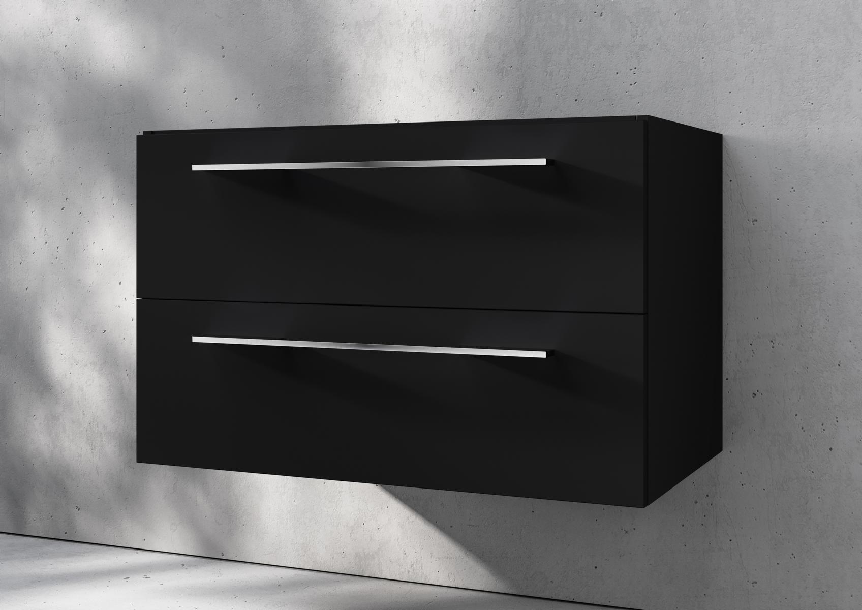 Schwarz Matt Lack (Anti-Finger-Print)