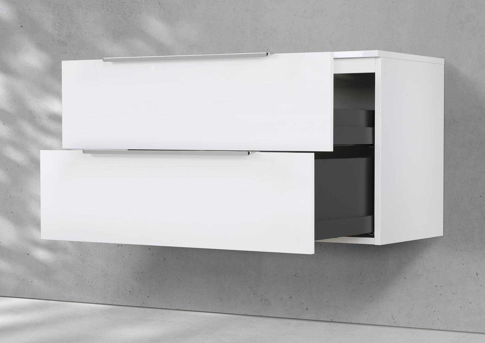 Universal Waschtischunterschrank Intarbad Deluxe nach Maß mit 2 Auszügen
