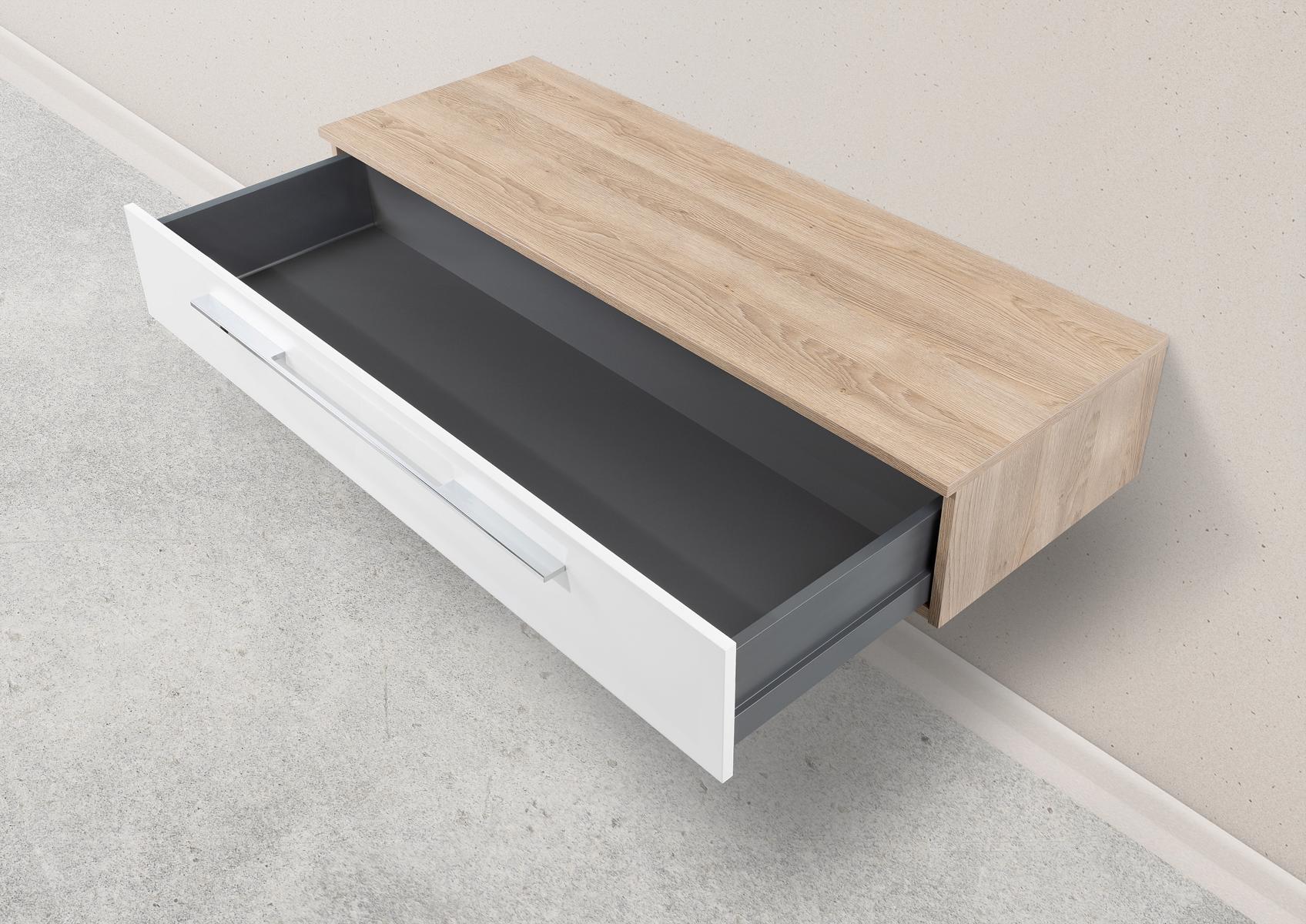 Sideboard / Kommode nach Maß mit 1 Auszug und Softclose