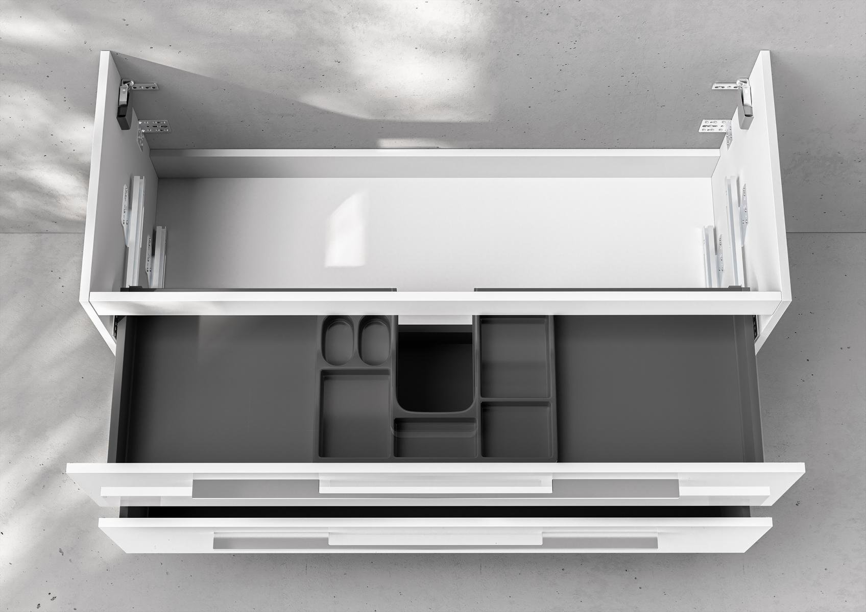 Unterschrank Intarbad Deluxe+ als Zubehör für Waschtisch Geberit iCon 120cm