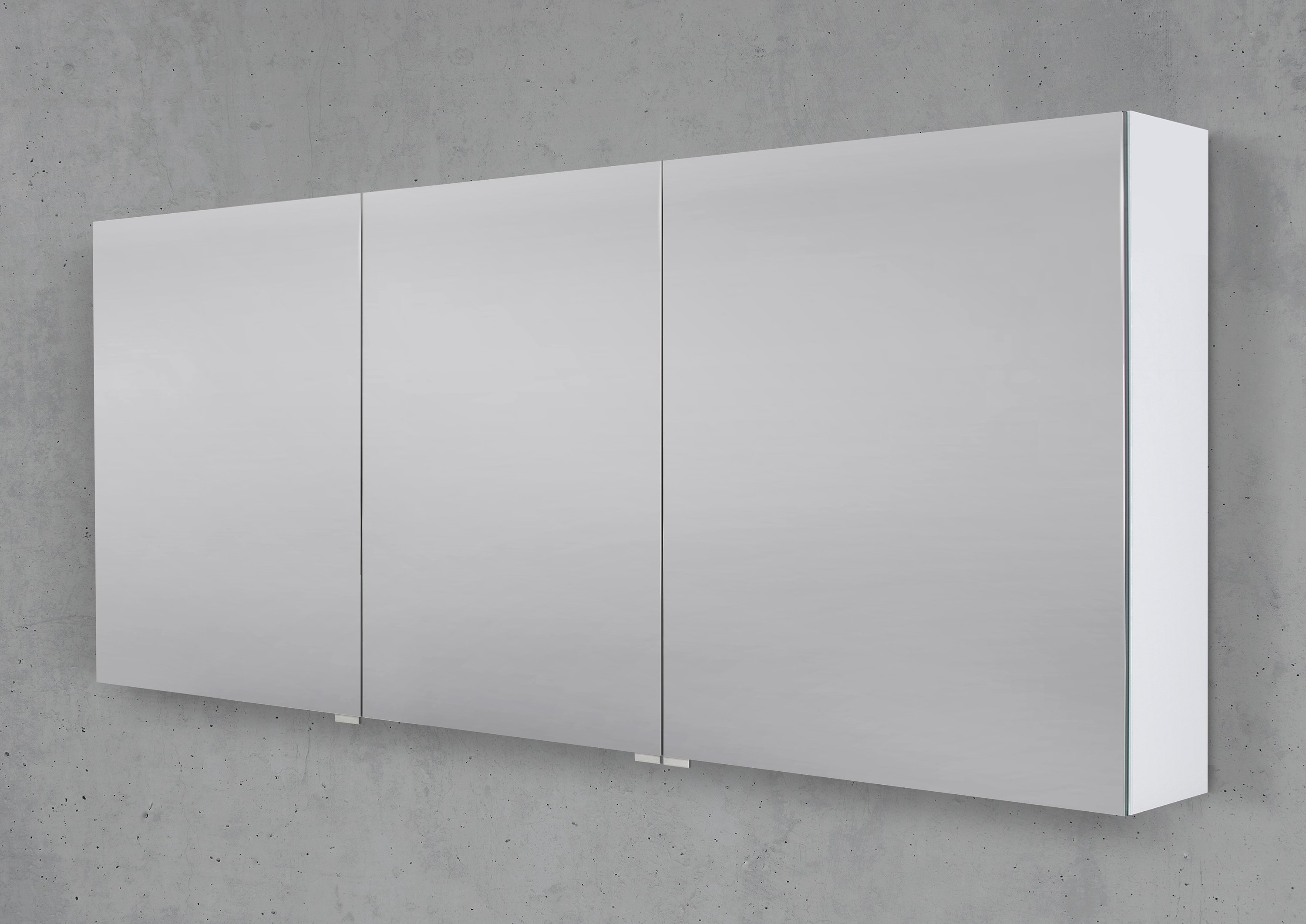 Spiegelschrank 170 cm 3 Türig ohne Beleuchtung
