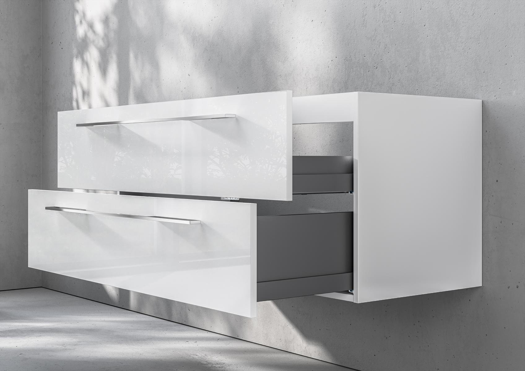 Unterschrank Intarbad Deluxe als Zubehör für Doppelwaschtisch Duravit D-Code 120cm