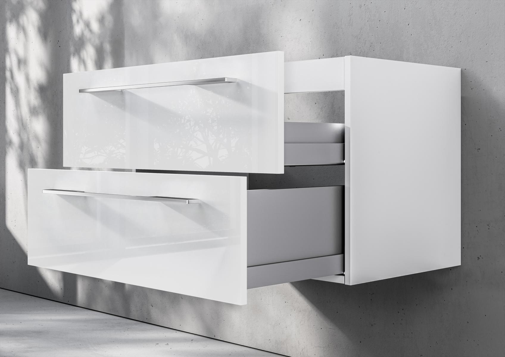 Unterschrank Intarbad Premium als Zubehör für Waschtisch Geberit iCon 75cm
