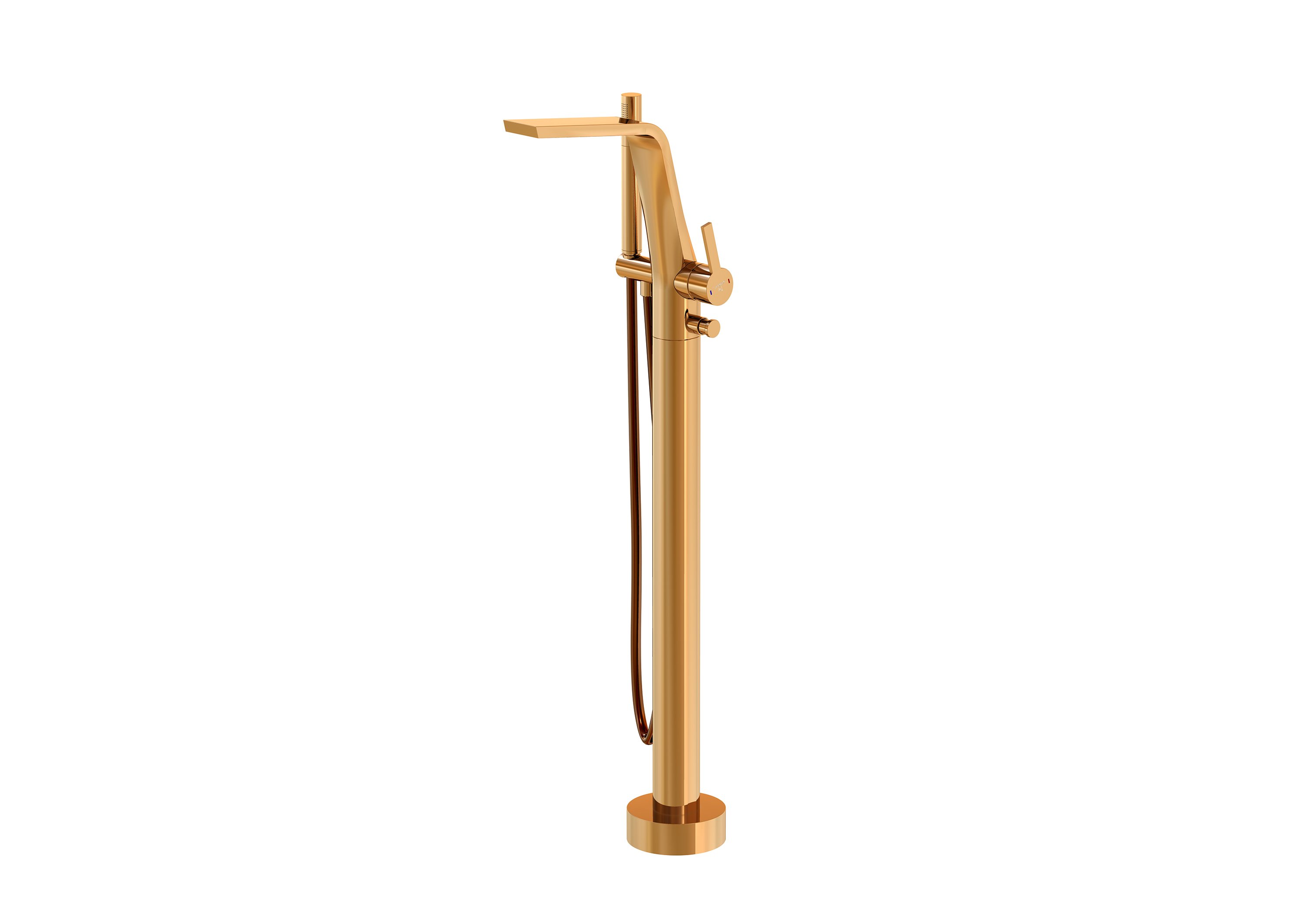 Steinberg Serie 260 Freistehende Wannen-Armatur Rose Gold