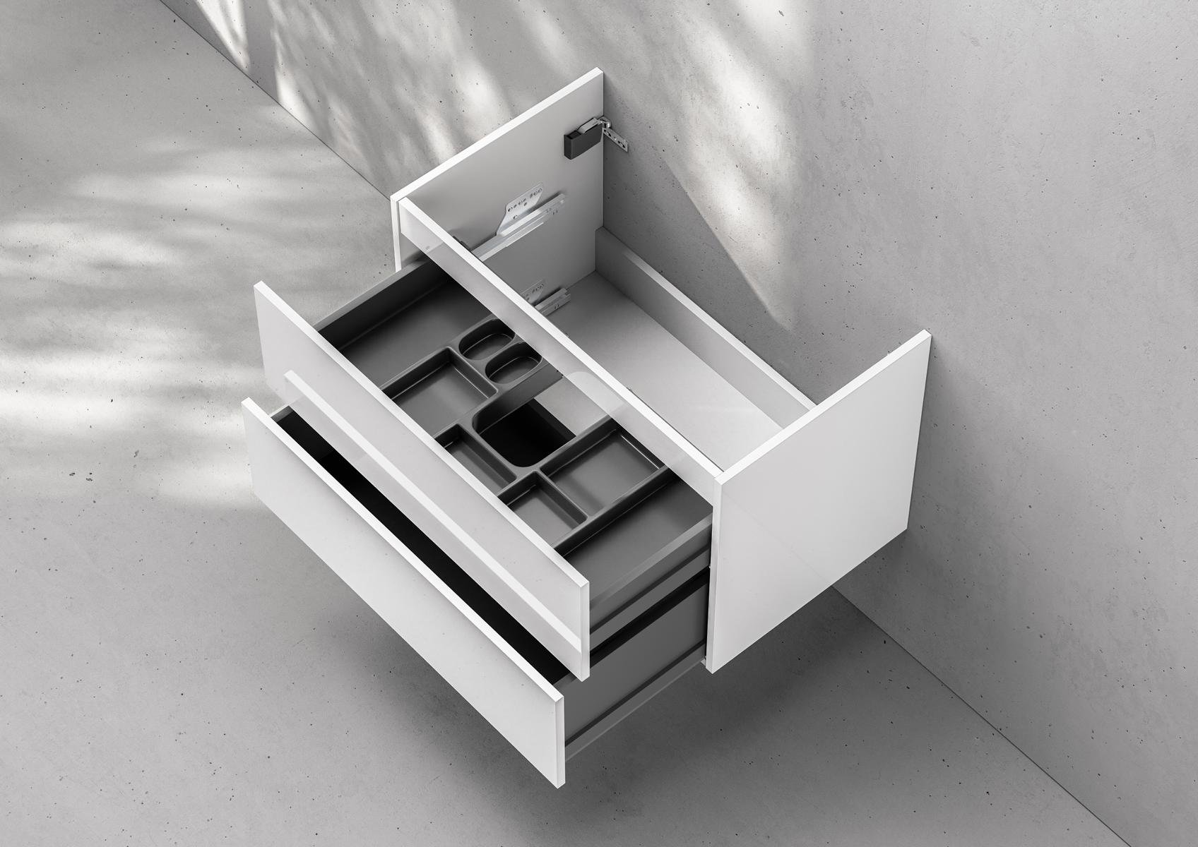 Unterschrank Intarbad Deluxe+ als Zubehör für Waschtisch Ideal Standard Daylight 80cm