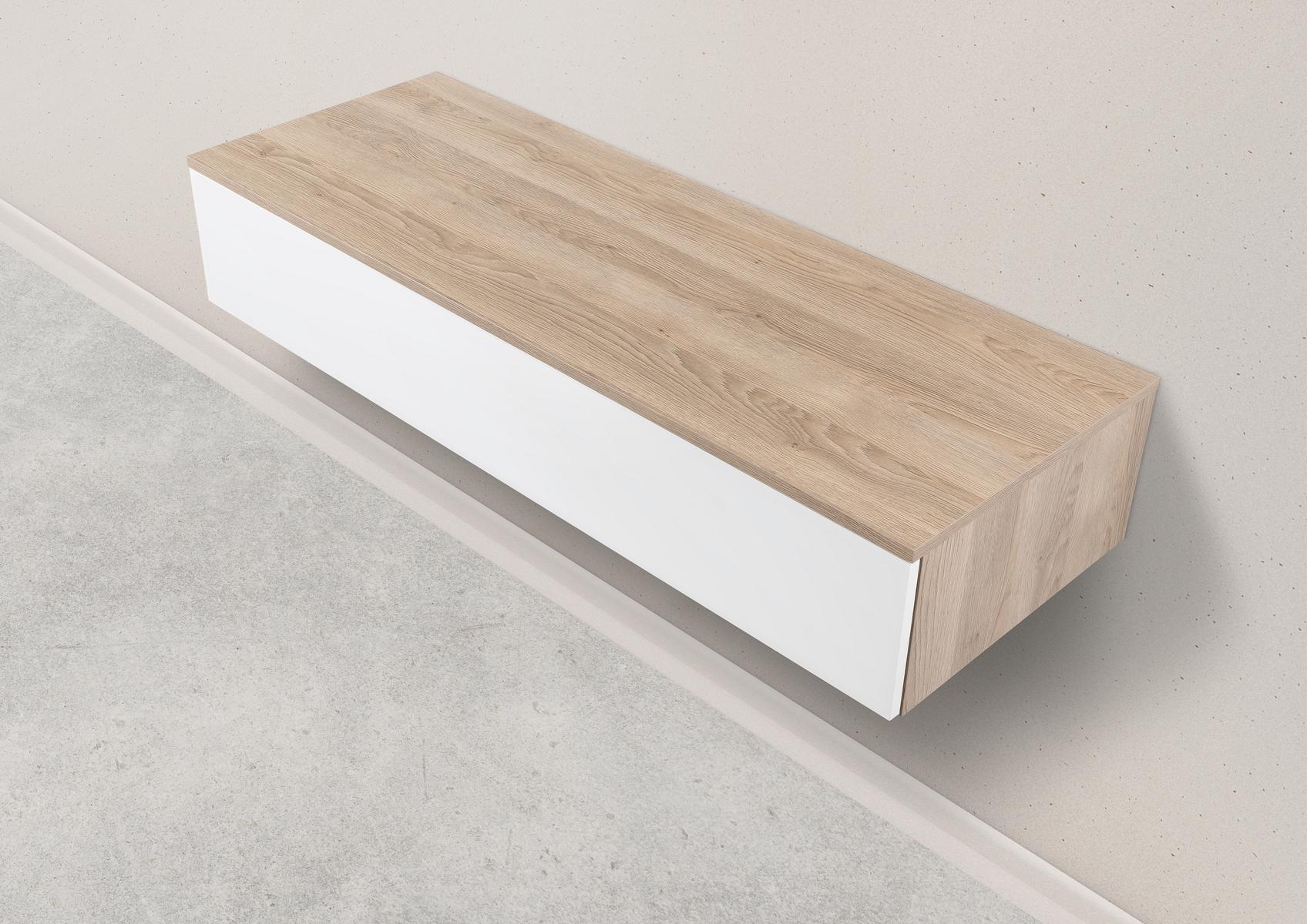 Sideboard / Kommode nach Maß mit 1 Auszug und Softclose 