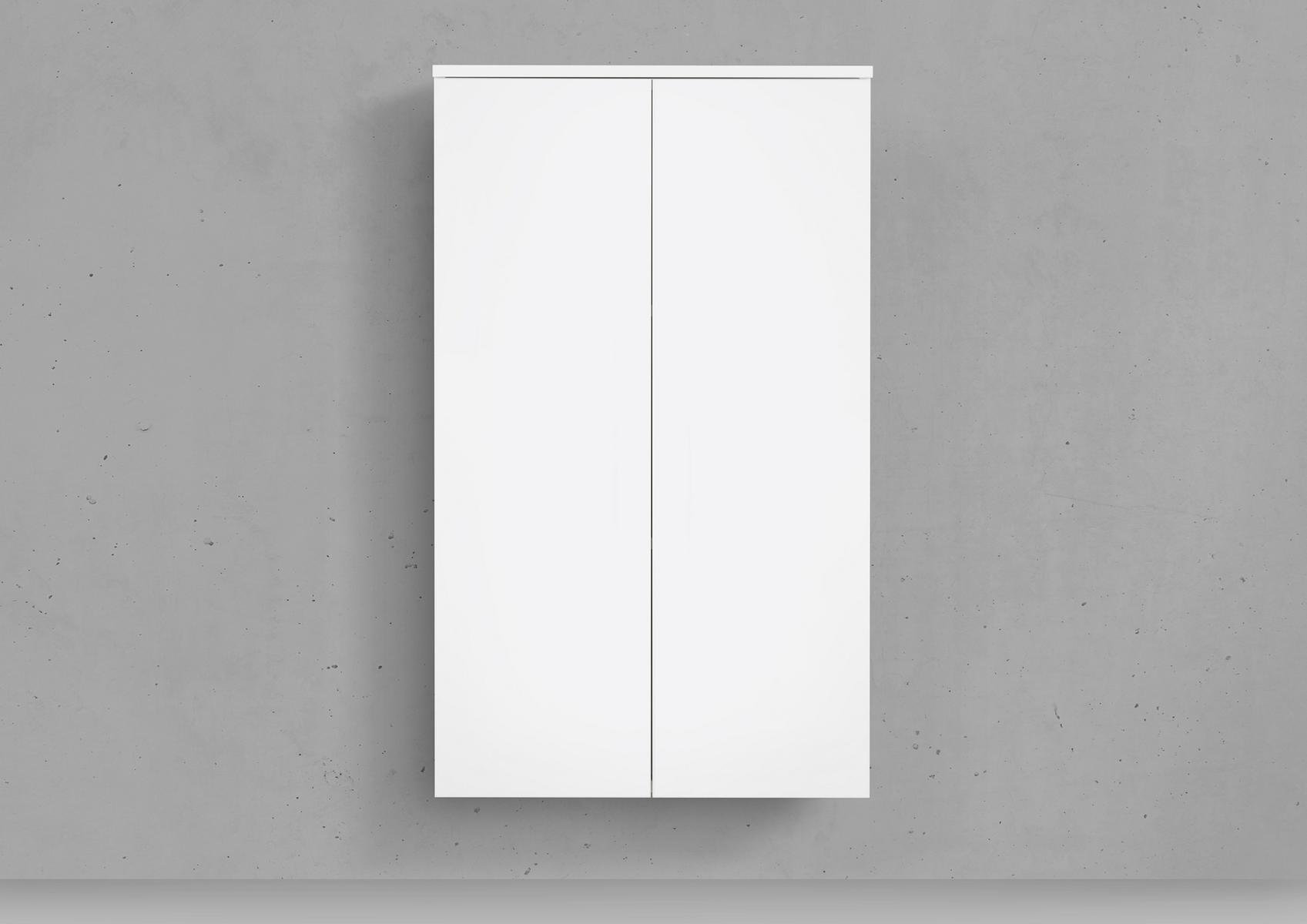 Seitenschrank/Hochschrank nach Maß 1x Doppeltür – Grifflos/ Push to Open