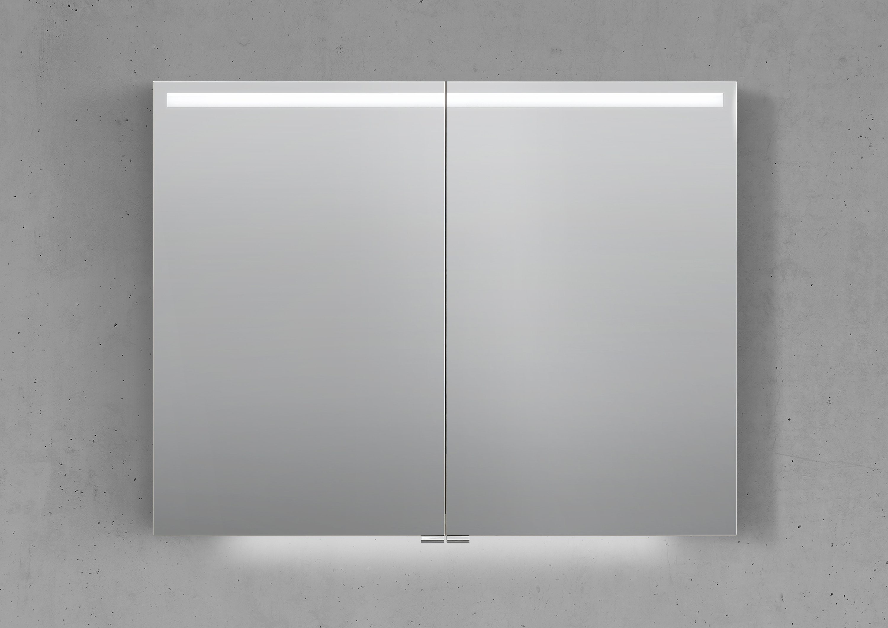 Spiegelschrank 90 cm integrierte MULTILIGHT-LED Lichtleiste vorkonfiguriert