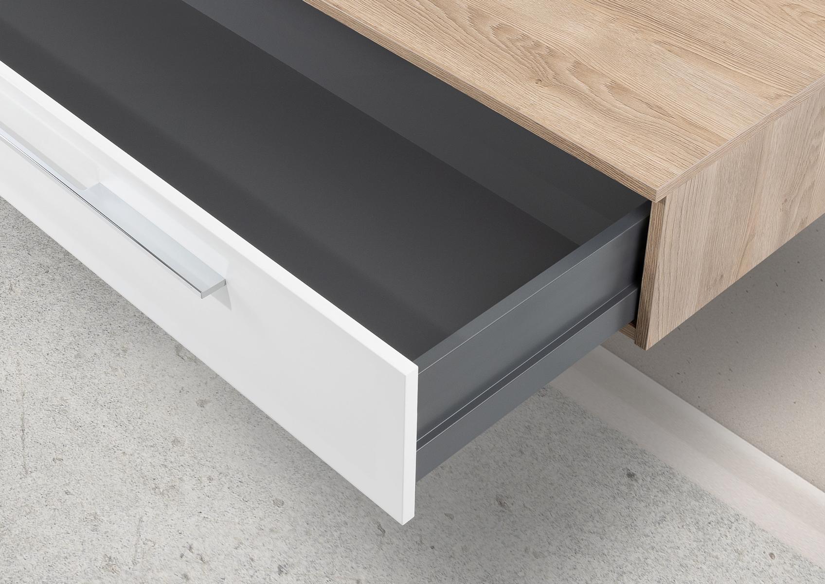 Sideboard / Kommode nach Maß mit 1 Auszug und Softclose
