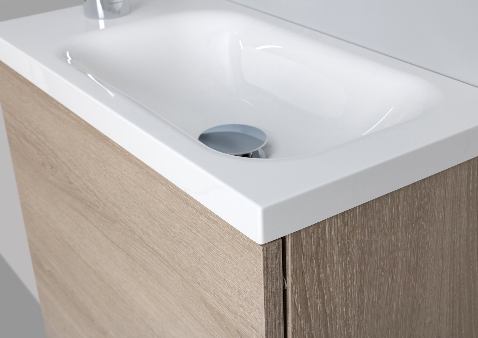 Gäste WC Badmöbel Rimini, Gäste Waschplatz 50 cm