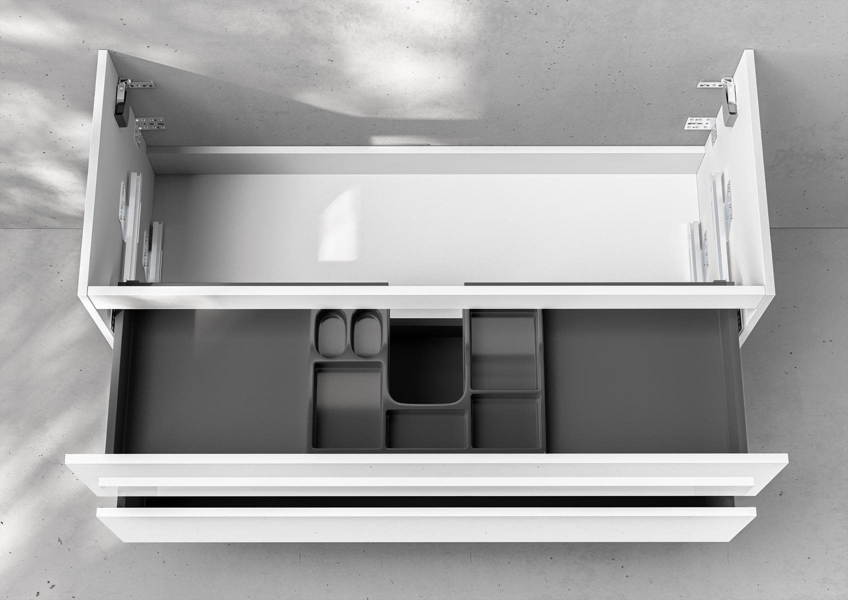Unterschrank Intarbad Deluxe+ als Zubehör für Waschtisch Geberit iCon 120cm