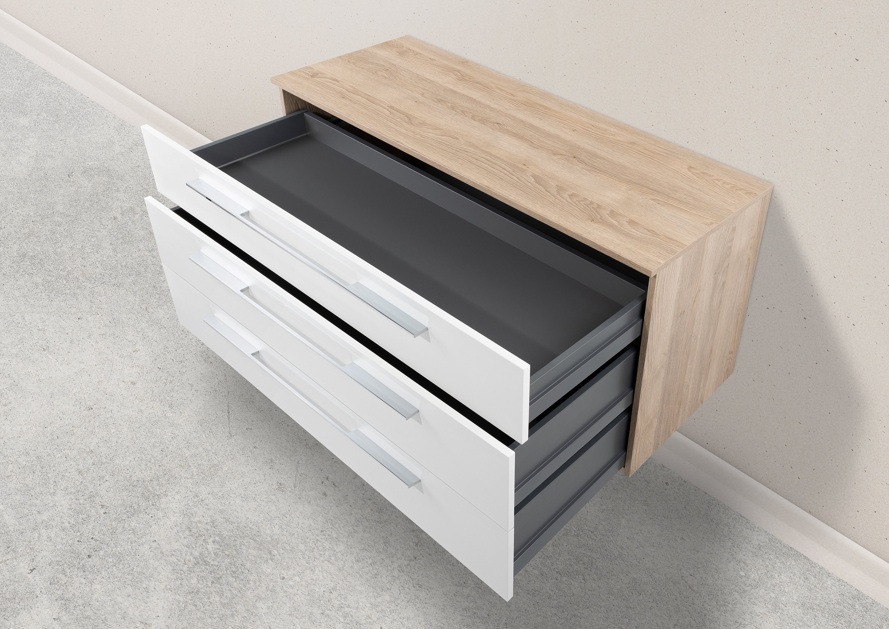 Sideboard, Kommode nach Maß, 3x Auszüge mit Softclose, Made in Germany