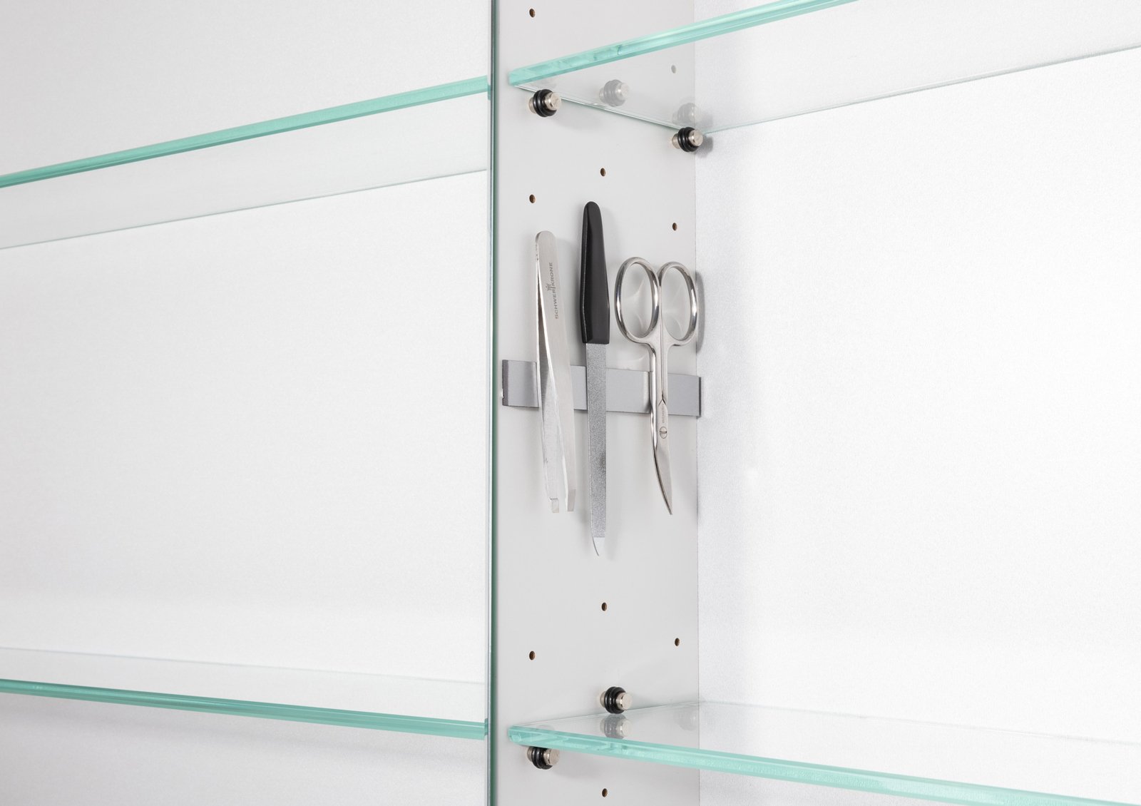 Spiegelschrank 120 cm integrierte MULTILIGHT-LED Lichtleiste vorkonfiguriert