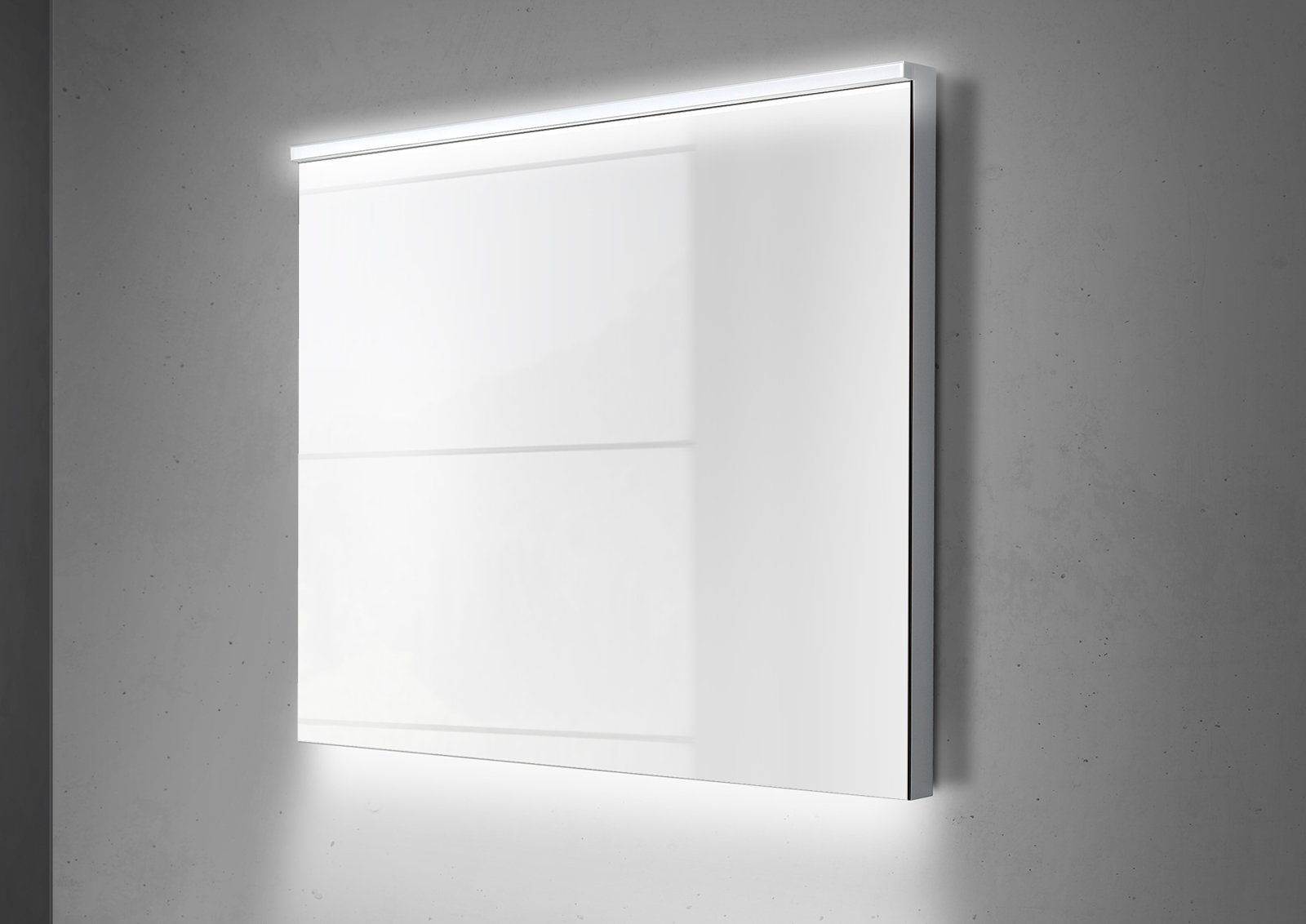Design Spiegel Led 70x70cm Lichtspiegel mit Sensorschalter und Memory-Funktion