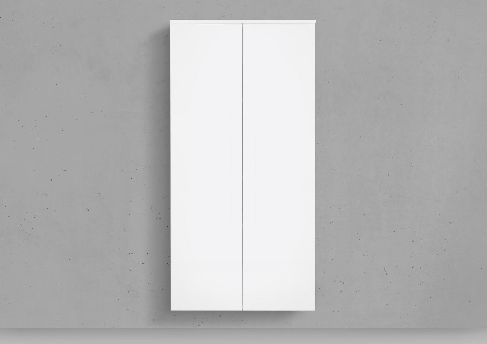 Seitenschrank/Hochschrank nach Maß 1x Doppeltür – Grifflos/ Push to Open