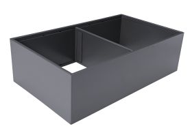 Auszugseinteilung Ambia von Blum - Magnetischer Rahmen 218x400mm - Farbe Oriongrau Auszugseinteilung Ambia von Blum - Magnetischer Rahmen 218x400mm - Farbe Oriongrau