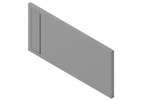 Trenner zu Magnetrahmen Ambia-Line - 211x100mm - Farbe Indiumgrau Trenner zu Magnetrahmen Ambia-Line - 211x100mm - Farbe Indiumgrau