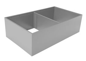 Auszugseinteilung Ambia von Blum - Magnetischer Rahmen 218x400mm - Farbe Indiumgrau Auszugseinteilung Ambia von Blum - Magnetischer Rahmen 218x400mm - Farbe Indiumgrau