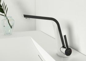 Steinberg Serie 260 Waschtisch-Einhebelmischbatterie chrom, mit Zugstangen-Ablaufgarnitur