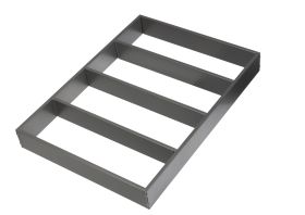 Auszugseinteilung Tavinea Sorto, Farbe: Stone, Breite 276 mm, Tiefe 400 mm Auszugseinteilung Tavinea Sorto, Farbe: Stone, Breite 276 mm, Tiefe 400 mm